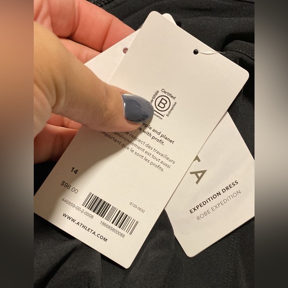 Athleta Expedition Dress Skort Dress // Black #446859 - Picture 10 of 16